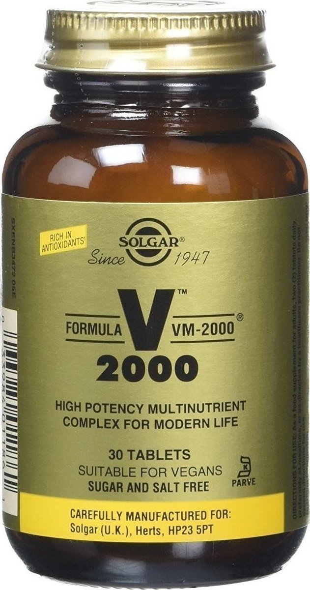 SOLGAR Formula Vm 2000 Tabs 30s