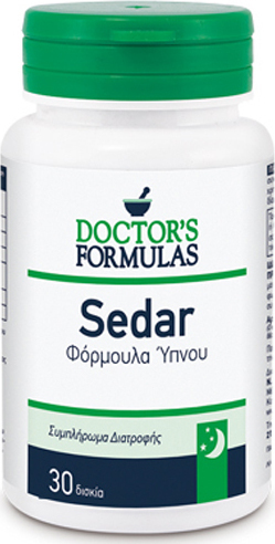 Doctors Formulas Sedar 30 ταμπλέτες