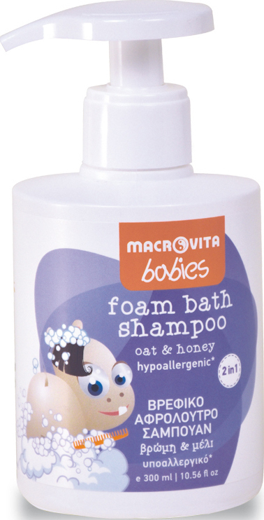 MACROVITA Babies Foam Bath Shampoo 300ml