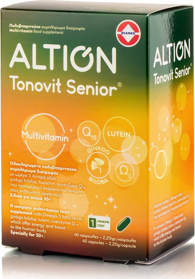 ALTION Tonovit Senior Multivitamin 40 κάψουλες