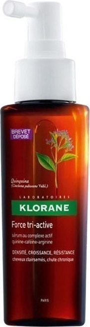 KLORANE - Quinine Force Tri-Active Serum For Chronic Hair Loss | 100ml