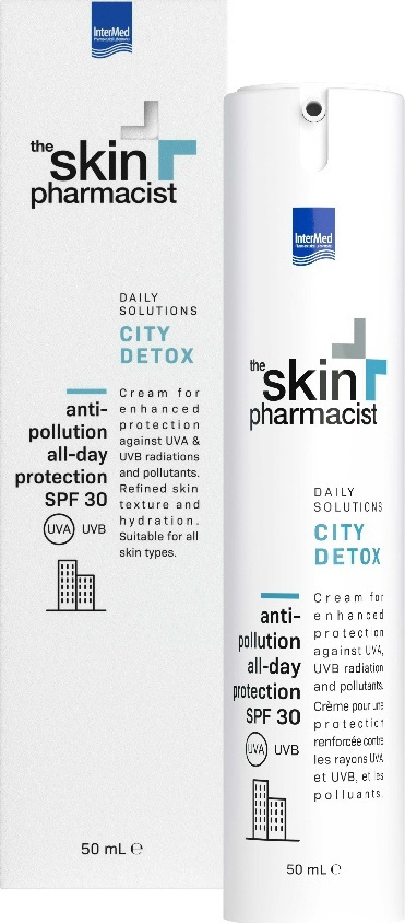 The Skin Pharmacist City Detox Anti-Pollution All Day Protection Cream SPF30 50ml