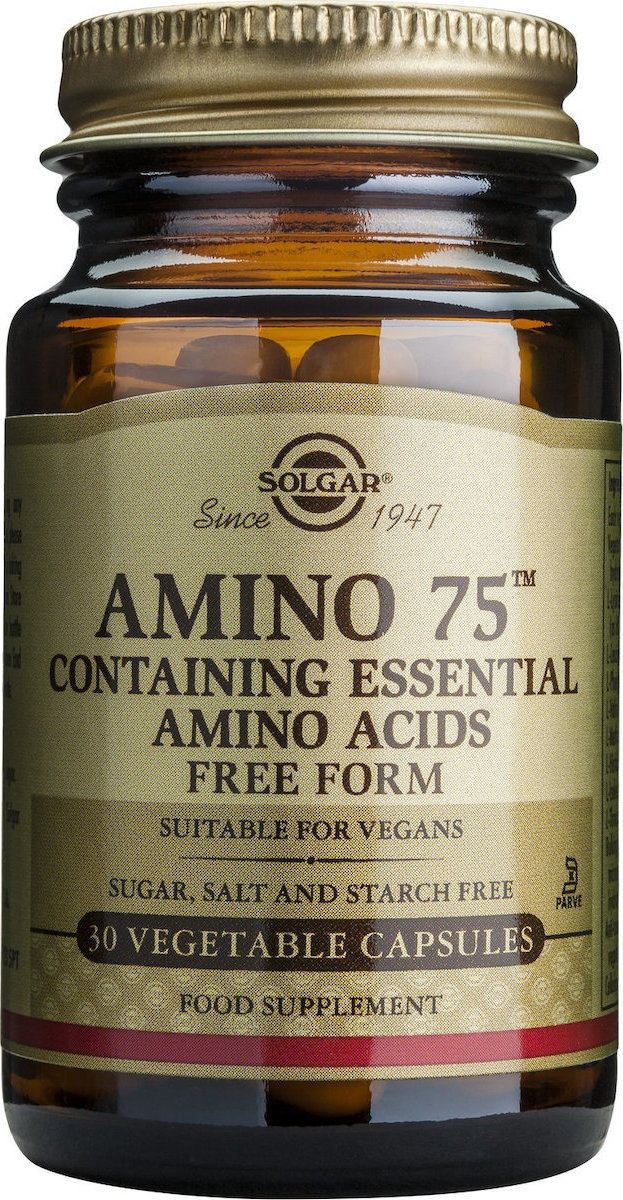 SOLGAR 75 Amino 30 φυτικές κάψουλες