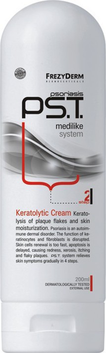 FREZYDERM PST Keratolytic cream Milk Step2, Κατά της Ψωρίασης 200ml
