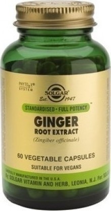 SOLGAR SFP Ginger Root Extract 60 φυτικές κάψουλες