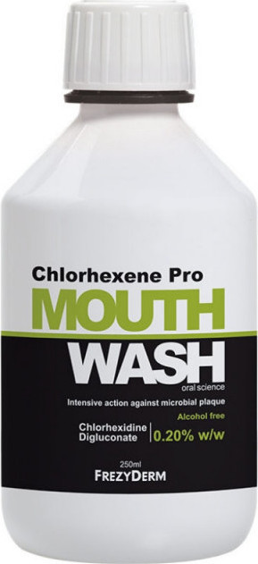 FREZYDERM Chlorhexene Pro mouthwash 0.20% 250ml