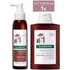 KLORANE Force Keratine Strength Anti-hair Loss (125ml) & Δώρο Σαμπουάν με Κινίνη 200ml