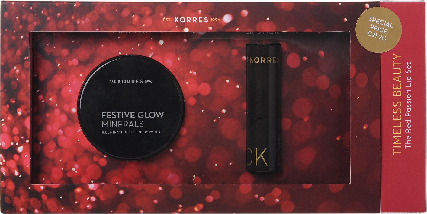 KORRES Timeless Beauty The Red Passion Lip Set