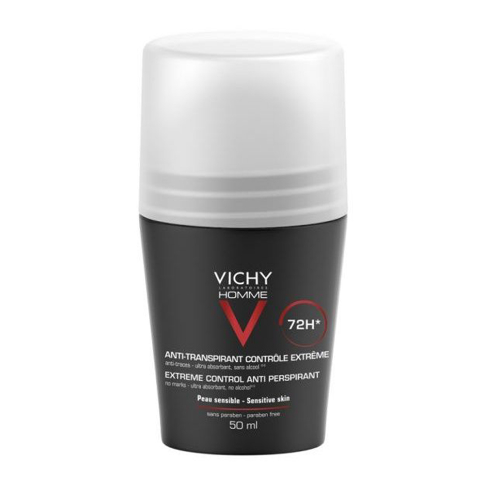 VICHY Homme Deodorant Anti-Transpirant Roll-On 72h 50ml