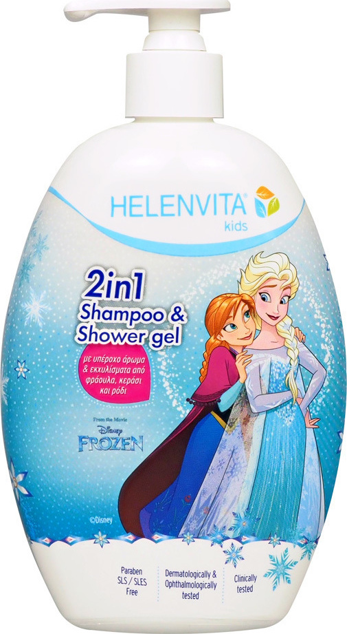 HELENVITA Kids Frozen 2 In 1 Shampoo & Shower Gel 500ml