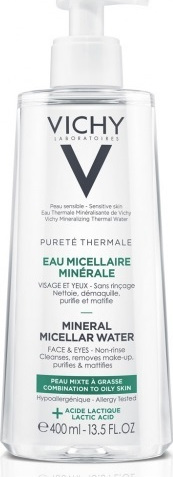 VICHY Purete Thermale Mineral Micellar Water Combination to Oily Skin 400ml