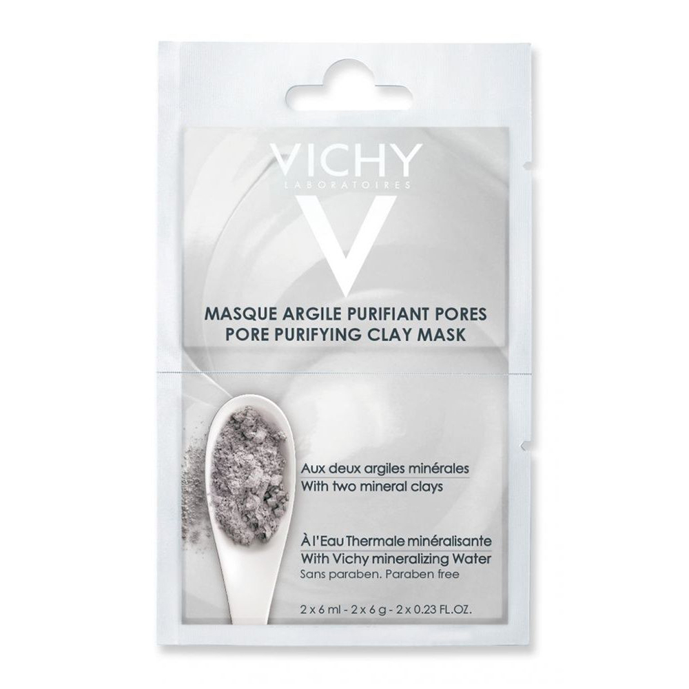 VICHY Pore Purifying Clay Mask 2pcs
