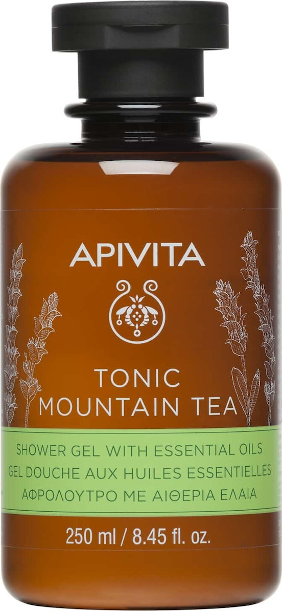 APIVITA Tonic Mountain Tea Shower Gel 250ml