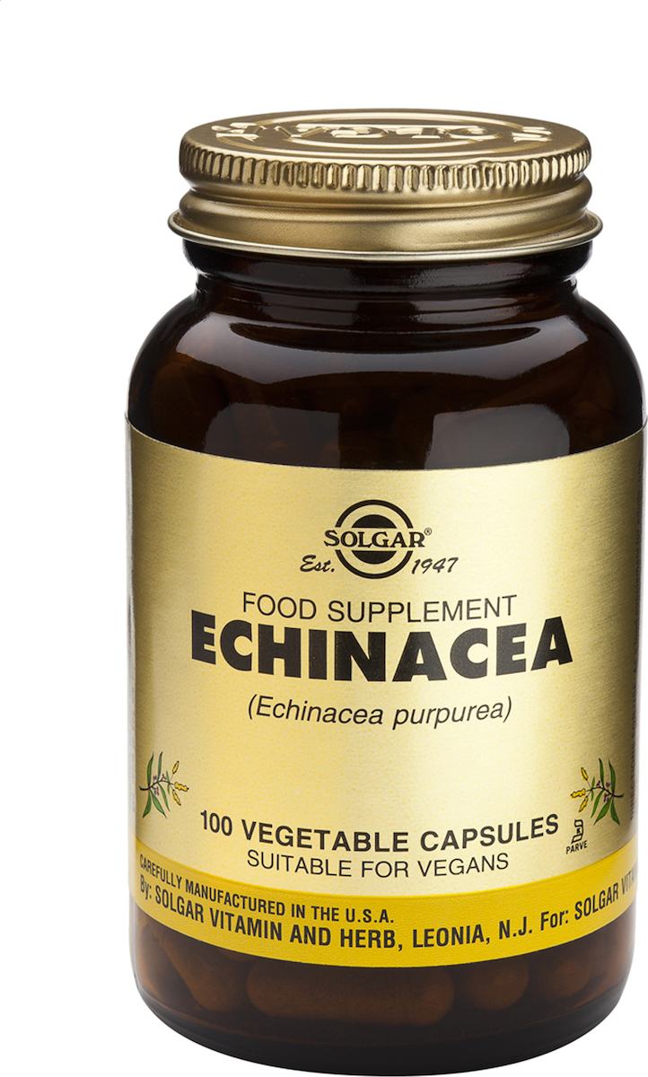 SOLGAR Echinacea 100 φυτικές κάψουλες