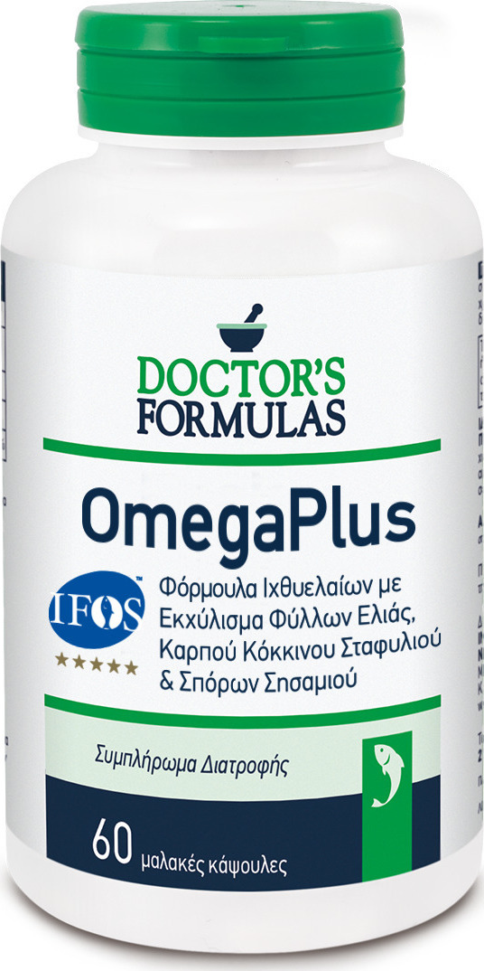Doctors Formulas OmegaPlus 60 μαλακές κάψουλες