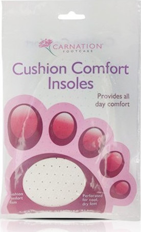 CARNATION Cushion Comfort Insoles 1 ζευγάρι