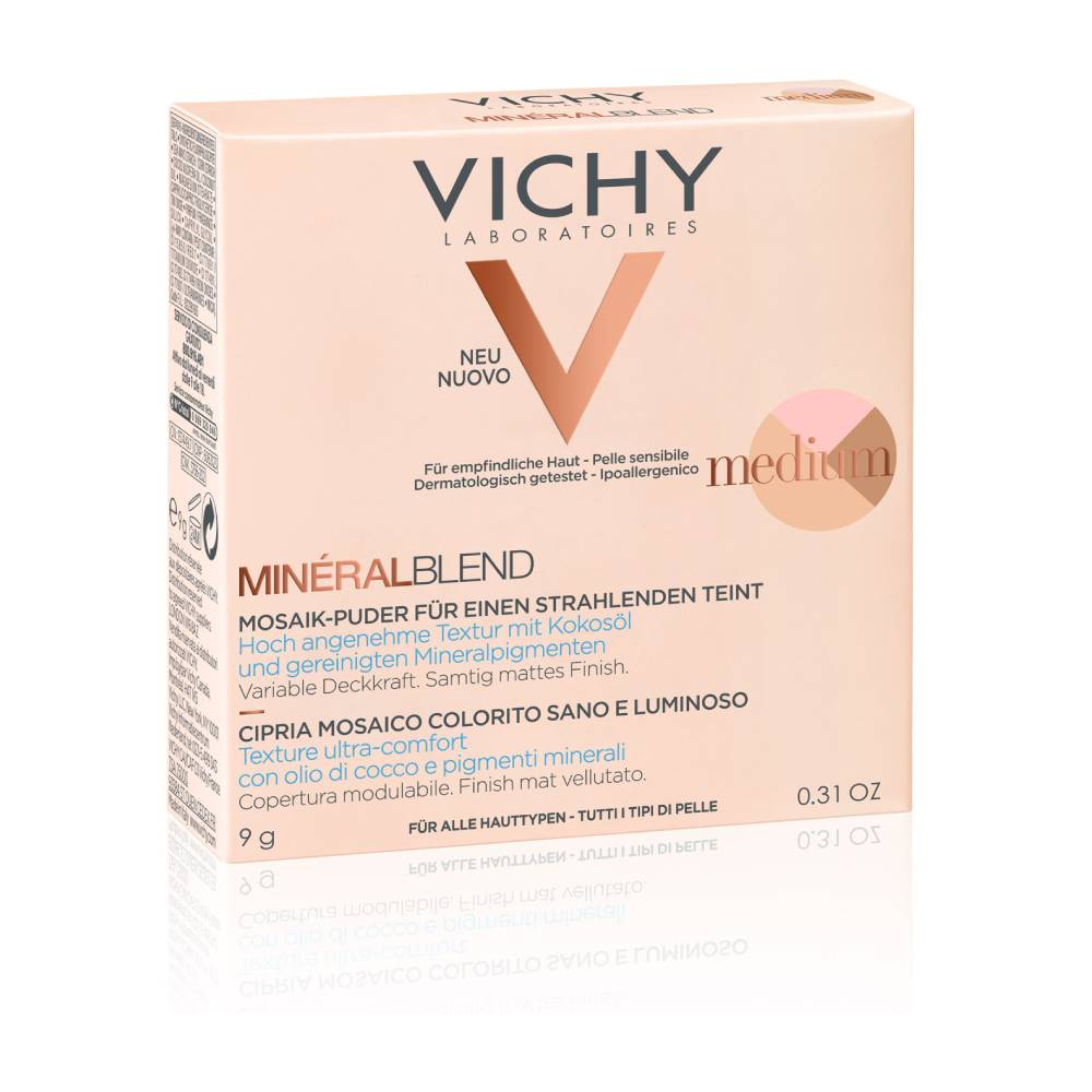 VICHY Mineralblend Healthy Glow Tri-Colour Powder Medium 9gr