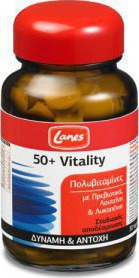 LANES Πολυβιταμίνες 50+ Vitality 30 Ταμπλέτες