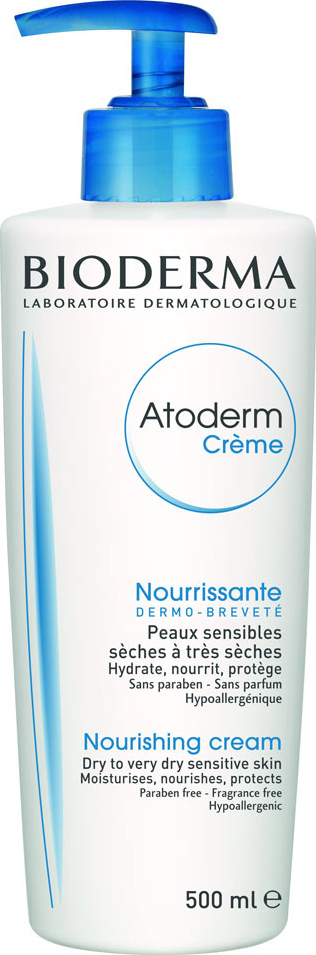 BIODERMA Atoderm Nourishing Cream Dry to Very Dry Sensitive Skin 500ml