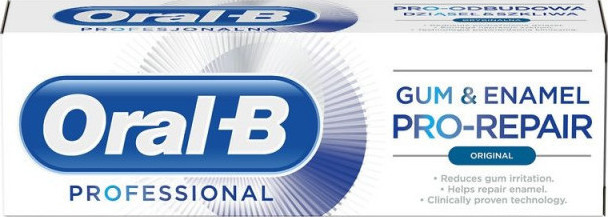 ORAL B Professional Gum & Enamel Pro-Repair Original μειώνει τους Ερεθισμούς στα Ούλα 75ml