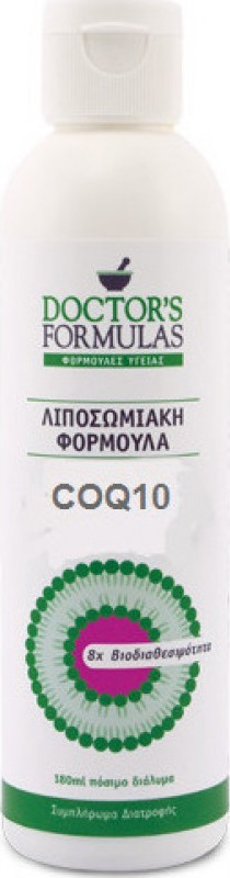 DOCTORS FORMULAS Λιποσωμιακή Φόρμουλα Coq10 180ml