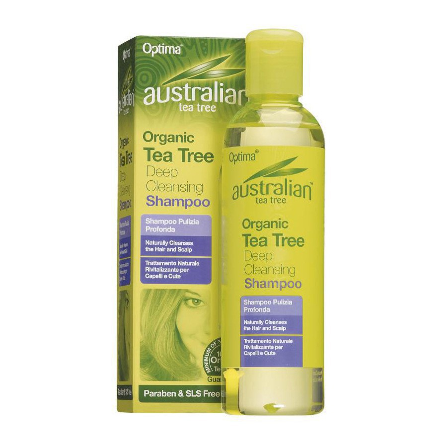 Optima Naturals Tea Tree Deep Cleansing Shampoo 250ml