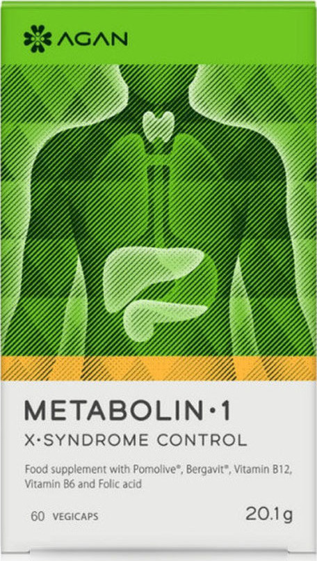 AGAN Metabolin 1 X-Syndrome Control 60 φυτικές κάψουλες