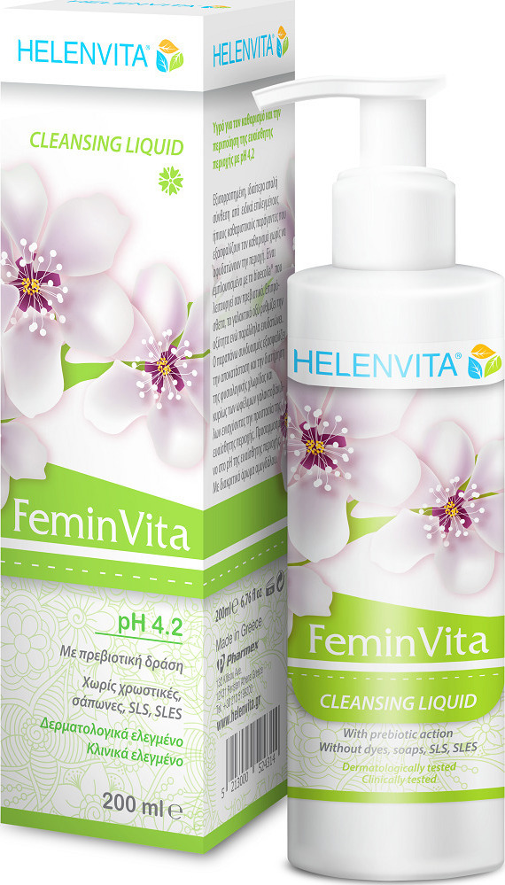 HELENVITA Feminvita Cleansing Liquid Ph 4.2 200ml