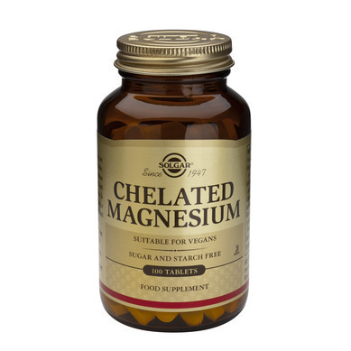 SOLGAR Chelated Magnesium 100mg Tabs 100s