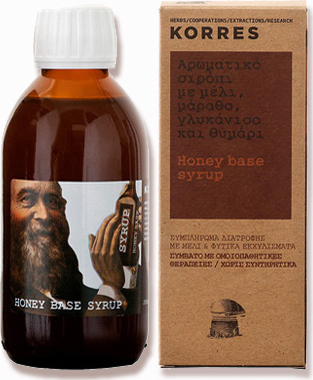 KORRES Honey Base Syrup For Sore Throat 200ml