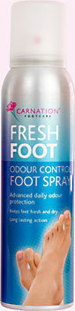 Vican Carnation Footcare, Fresh Foot Spray 150ml