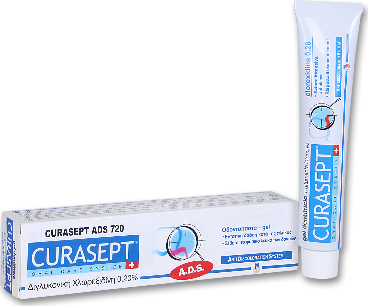 CURASEPT Ads 720 Γελη 0,20% Chlorhexidine-digluconate Οδοντοπαστα 75ml