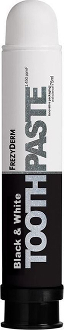 FREZYDERM Toothpaste Black & White 75ml