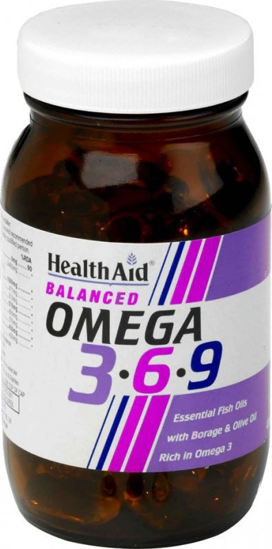 HEALTH AID Omega 3-6-9 90 κάψουλες