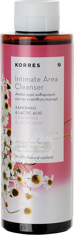KORRES Καθαρισμός Ευαίσθητης Περιοχής με Χαμομήλι & Lactic Acid 250ml