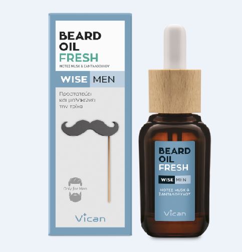 VICAN Wise Men - Beard Oil Fresh 30ml