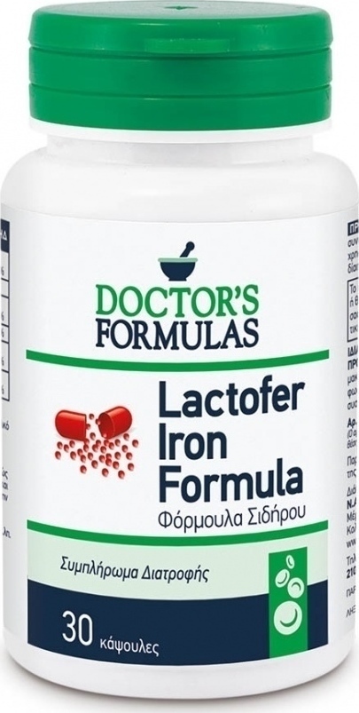 Doctors Formulas Lactofer Iron Formula 30 κάψουλες