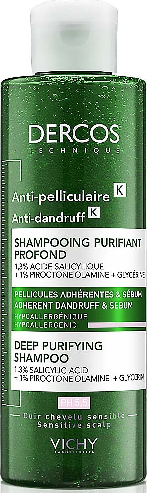 VICHY Dercos Anti-Dandruff K Deep Purifying Shampoo 250ml