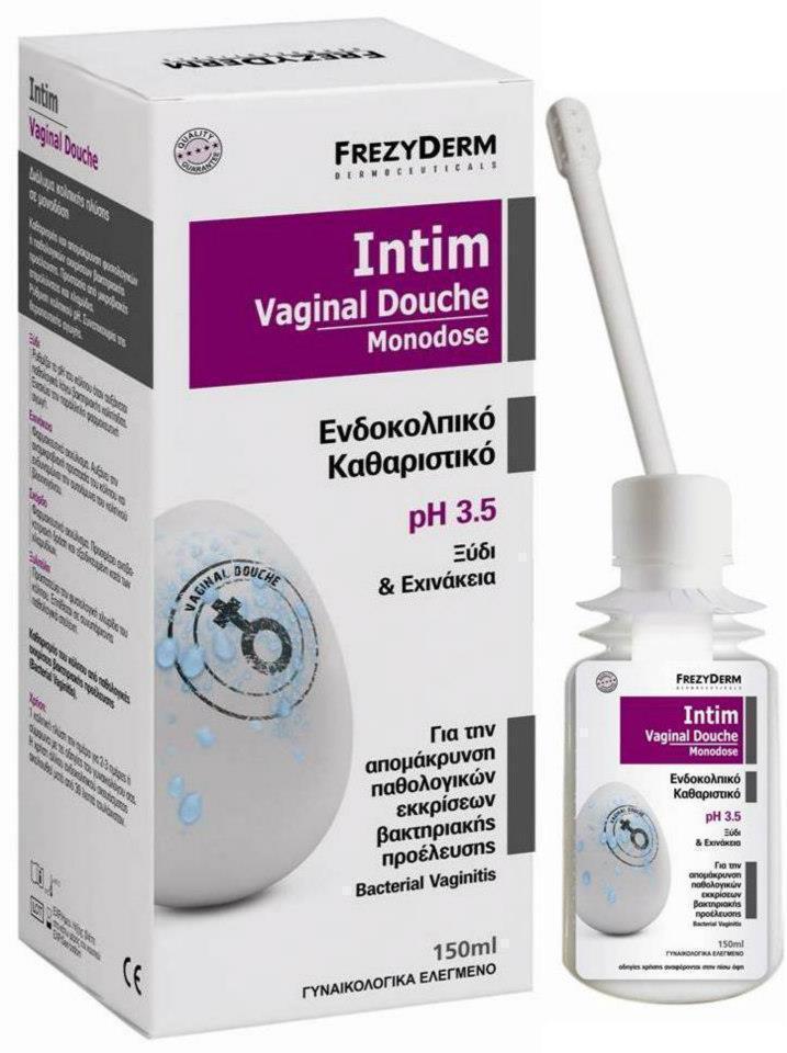 FREZYDERM Intim Vaginal Douche Monodose Ξυδι Ph3.5 150ml