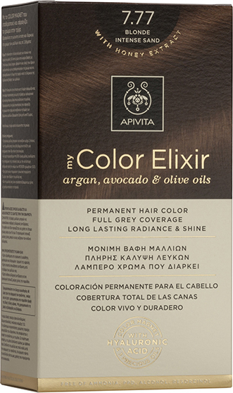 APIVITA My Color Elixir 7.77 Ξανθό Εντονο Μπεζ