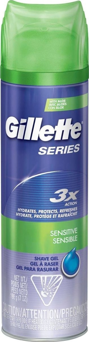 GILLETTE Series 3X Action Sensitive Gel 75ml
