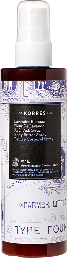 KORRES Lavender Blossom Body Butter Spray 250ml