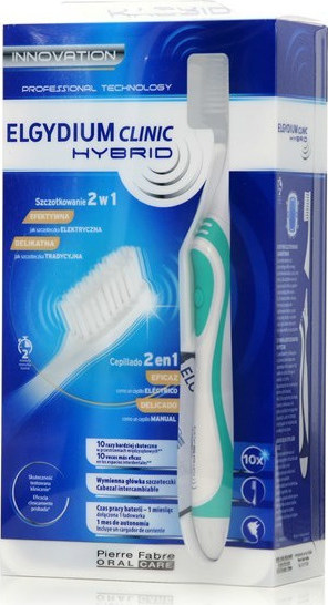 ELGYDIUM Clinic Hybrid Toothbrush Green