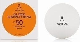 YOUTH LAB. Oil Free Compact Cream Combination Oily Skin Light Colour SPF50 10gr
