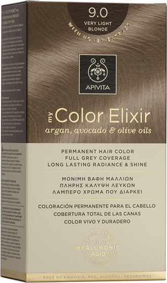 APIVITA My Color Elixir 9.0 Ξανθό Πολύ Ανοιχτό