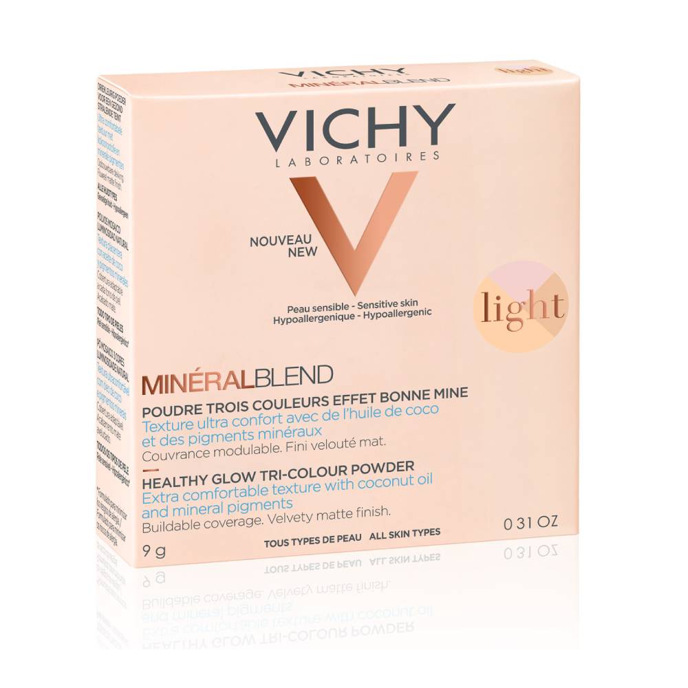 VICHY Mineralblend Healthy Glow Tri-Colour Powder Light 9gr