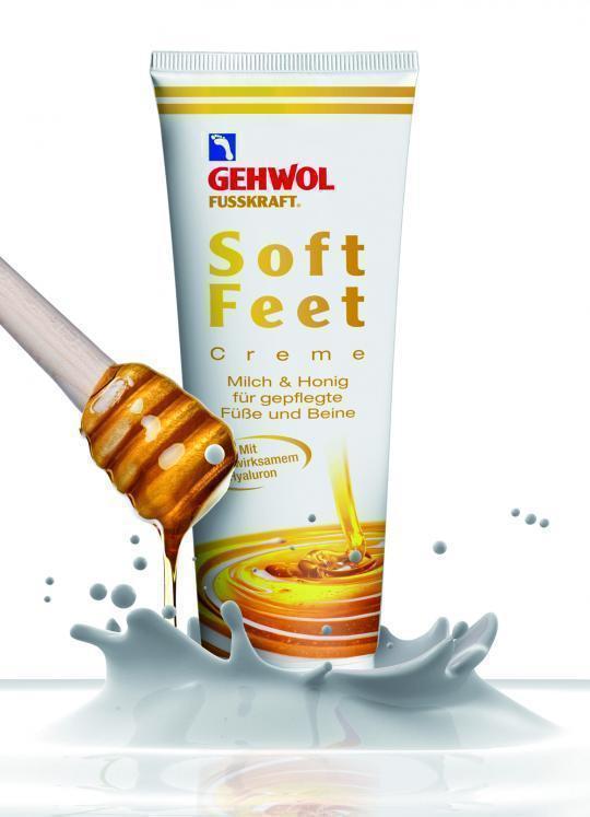 GEHWOL Fusskraft Soft Feet με Μέλι Και Γάλα 125ml