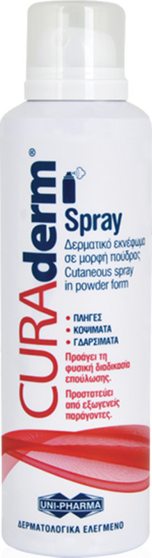 UNI-PHARMA  CURAderm Spray 125ml