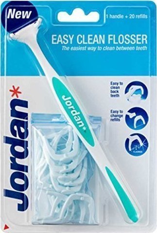 JORDAN Easy Clean Flosser + 20 Ανταλλακτικά Νήματος