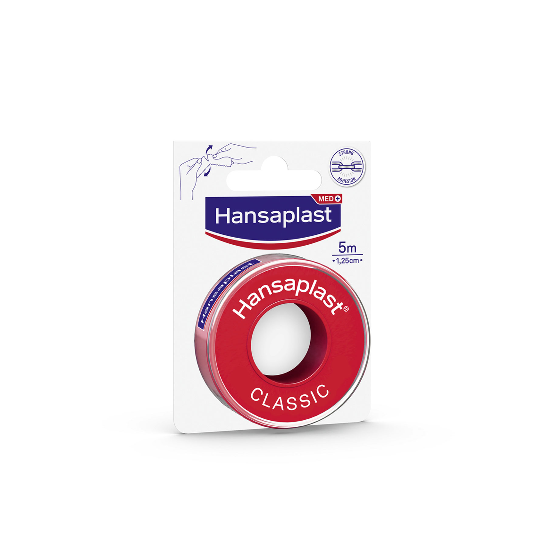 HANSAPLAST Classic Tape 1.25x5cm, 1τμχ